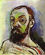 Henri Matisse Self Portrait in a Striped T shirt 1906, oil painting picture wholesale